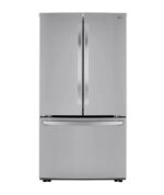 29 cu. ft. 3-Door French Door Refrigerator in Stainless Steel with Door Cooling+ and Internal Ice Dispenser