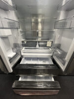 31 cu. ft. Mega Capacity 4-Door French Door Refrigerator with Dual Auto Ice Maker in Stainless Steel - Image 3