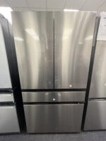 Samsung - BESPOKE 29 cu. ft. 4-Door French Door Smart Refrigerator with Beverage Center - Stainless Steel - Image 2