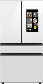 Samsung - BESPOKE 29 cu. ft. 4-Door French Door Smart Refrigerator with Family Hub - Custom Panel Ready