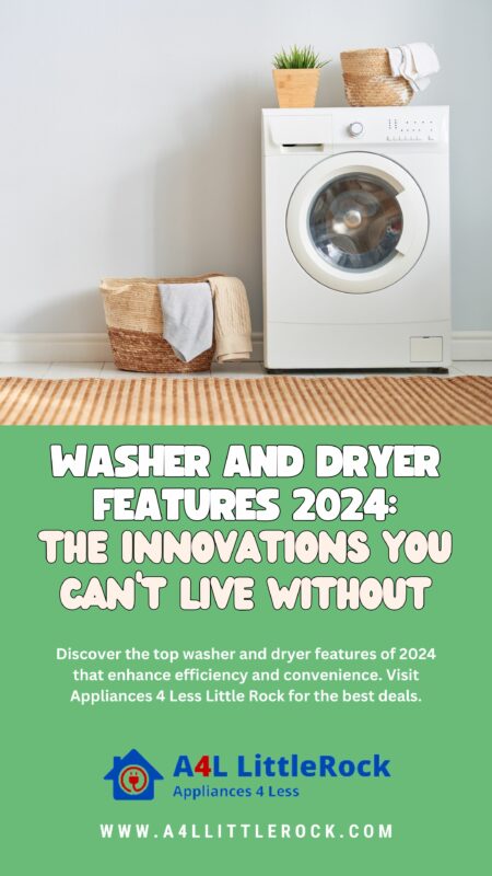 Washer and Dryer Features 2024