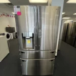 23 cu. ft. 4-Door French Door Refrigerator Door-In-Door, Dual and Craft Ice in PrintProof Stainless, Counter Depth